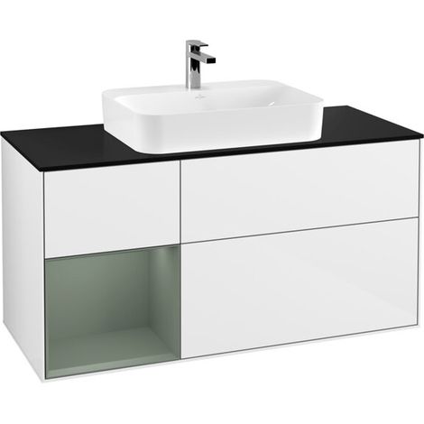 Villeroy & Boch F412GMGF Meuble sous-lavabo Finion F41 (1/2)