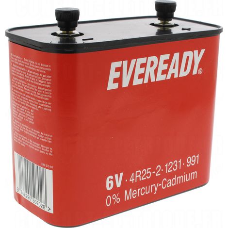 Energizer – Pile spéciale 4R25-2 6V – Pile pour appareils spécifiques – Alimentation fiable pour dispositifs électroniques – 1 unité