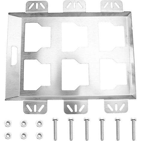 Support mural pour boîte à outils, support de rangement pour outils, supportant jusqu'à 22,7 kg (50 lb). (1/5)