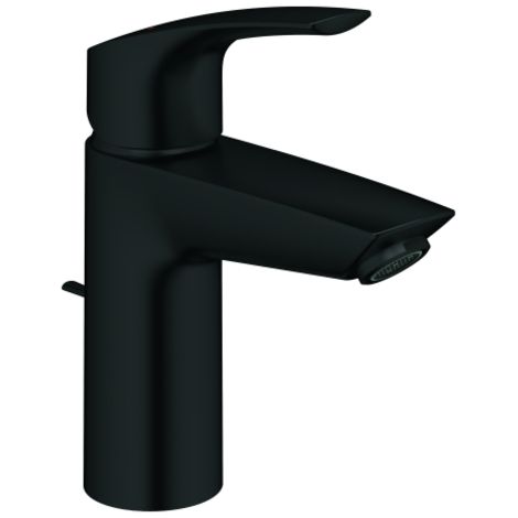 Grohe Eurosmart Grifo de lavabo negro mate diseño moderno