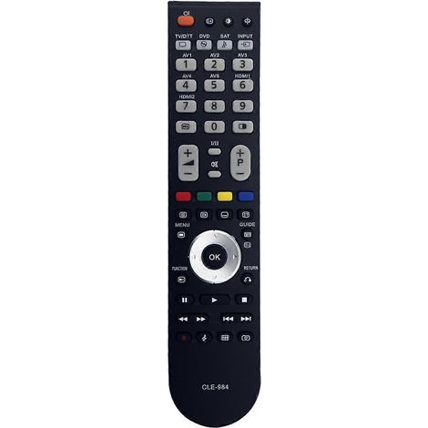Fernbedienung CLE-984 für HL02567 LE42S605 LE46S605 Fernseher (Schwarz) (1/5)