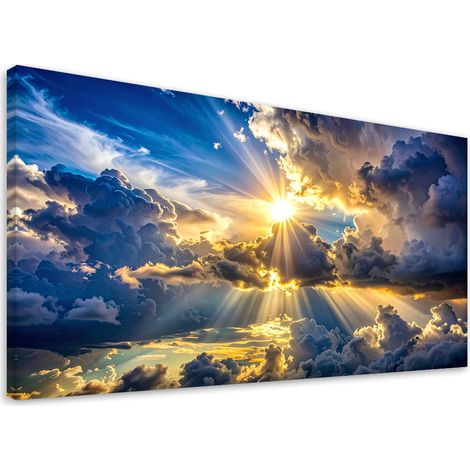 Wandbild Sonnenstrahlen 100x50 (1/5)