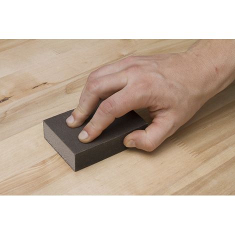 Schleifschwamm forte 100X68X27NR220 220 Körnung ergonomisch (1/2)