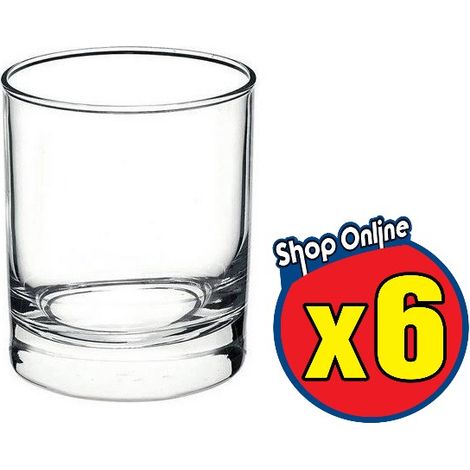 CORTINA BICCHIERI PER VINO E ACQUA 6 PZ