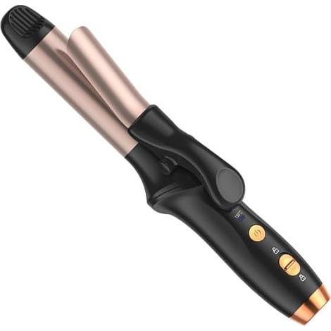 Mini fer à friser sans fil, 3 températures réglables, rechargeable par USB, fer à friser portable pour les voyages et le coiffage des cheveux (1/5)