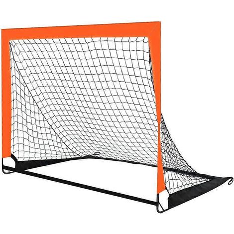 Tragbares Kinderfußballtor, Fußballtrainingsnetz, faltbarer und mobiler Türrahmen für Fußballspiele, Pop-up-Fußballtor (1/5)