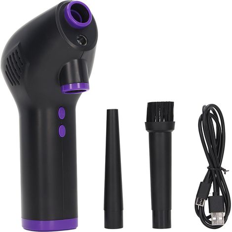Plumeau d'air électrique 45000 tr/min puissant souffleur de poussière nettoyeur de clavier Rechargeable Portable pour ordinateur de voiture de bureau à domicile 15000 mAH (1/5)