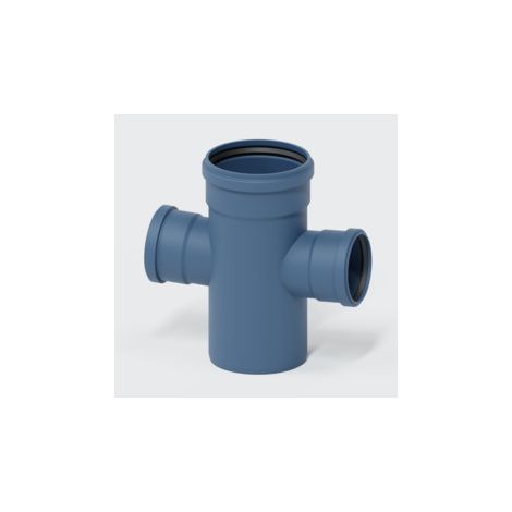 POLOPLAST Doppelabzweig POLO-KAL NG DN160/110 - 87,5/180 Grad (1/3)