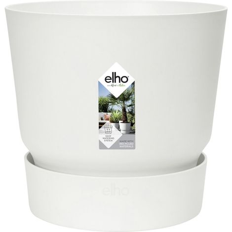 Elho Pflanztopf Greenville Ø 40 x 37 cm weiß (1/3)