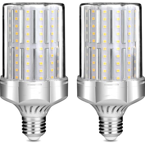 Ampoules LED 32W, Équivalent 260W Ampoule Incandescente, 3600Lm, 3000K Blanc Chaud, Ampoules à E27 Vis Edison, 2 Pièces [Classe énergétique E] (1/4)