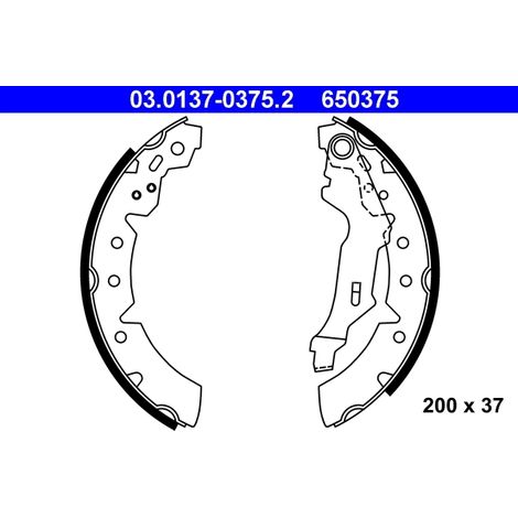 Jeu de mâchoires de frein ATE 03.0137-0375.2 TOYOTA 04495-02020 04495-02110