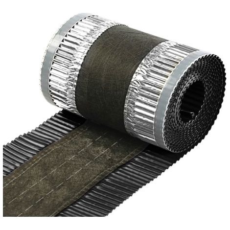DIMOS - Ventilation souple DIM ROLL 240 noir - L 5m l 240mm - 5000 mm