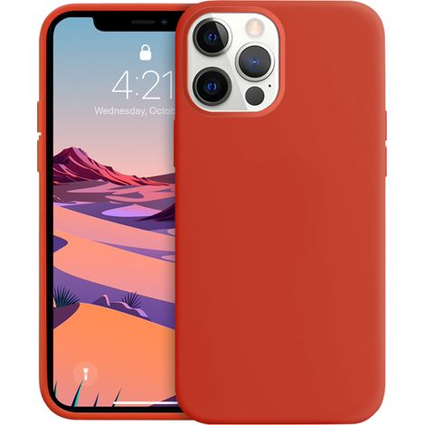 Cover Crong Color - Custodia per iPhone 12 Pro Max (Rosso) (1/5)