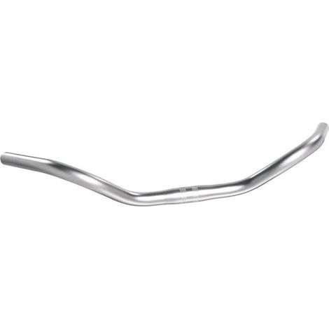 Guidon Ergotec Stuttgart en aluminium, Ø 25,4 mm, 550 mm, argent/anodisé, 68° (1/5)
