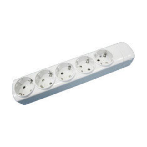 Base multipla con 5 uscite cavi 1,5 mts Policarbonato 36.126 Electro DH 8430552128426