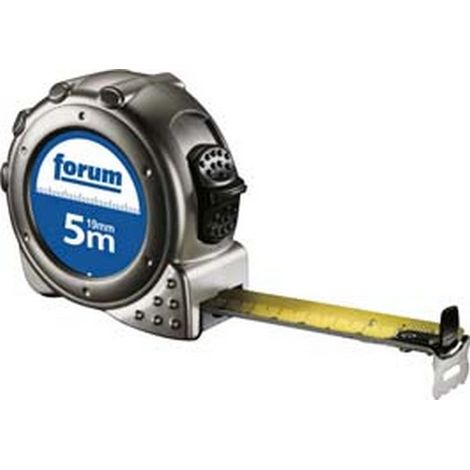 Metro cinta de bolsillo, plástico, Largo : 8 m, Ancho : del cinta 25 mm