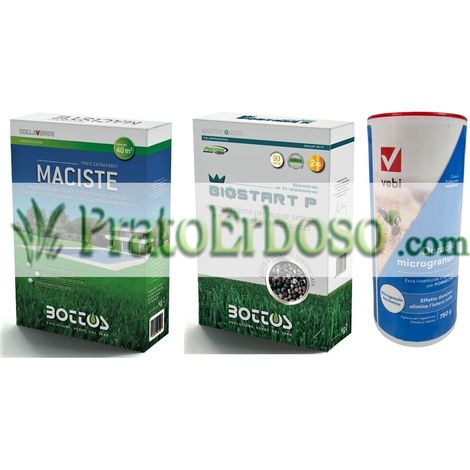 Kit de siembra listo para césped - 30 m2