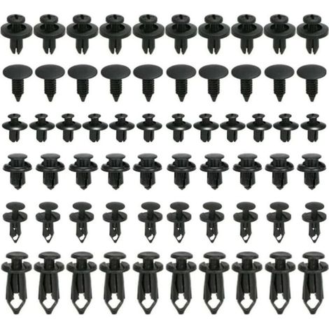 YMYNY Clips Voiture, 190 Pièces Rivet Clips Plastique Rivets Plastiques Fixation de Protection avec D (1/5)