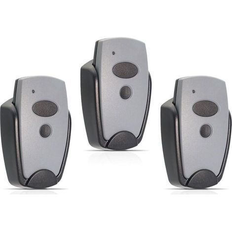 Télécommande Porte Garage - 868,3 MHz - 2 Canaux - Compatible Marantec Digital D302 D304 D321 D323 - Lot de 3 (1/5)