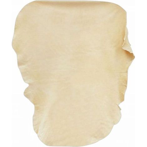 Peau de Chamois Naturelle Voiture XXL/90x60cm, Chamoisée Cuir Véritable Verre Miroir Vitre, Suède Professionnel Efficace Detailing Auto Moto, Anti Rayures Polissage Super Absorbant Séchage