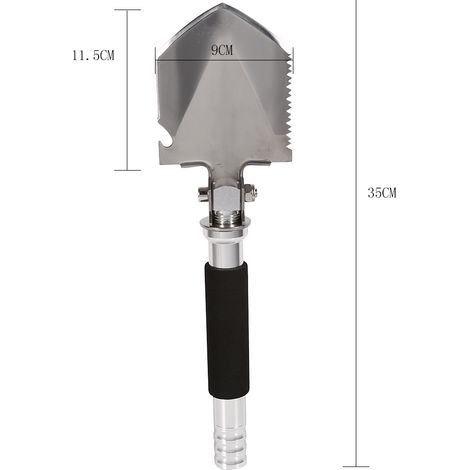 Pelle de Jardin Polyvalente pour Pelouse et Potager - Outil Idéal pour le Bricolage et l'Entretien Extérieur -KZQ (1/2)