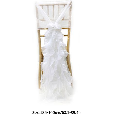 Stuhllehnen-Dekoration für Hochzeiten im Freien, Stuhllehnen-Blumen, europäische Hochzeitsdekoration, Stuhllehnen-Langgarn (1/5)
