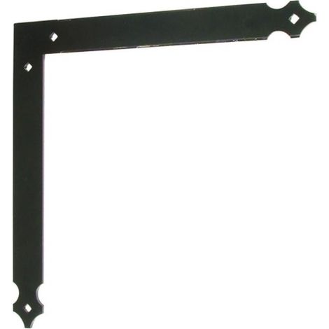 Équerre aluminium pour croisillon finition noir 9005 - TORBEL (1/3)