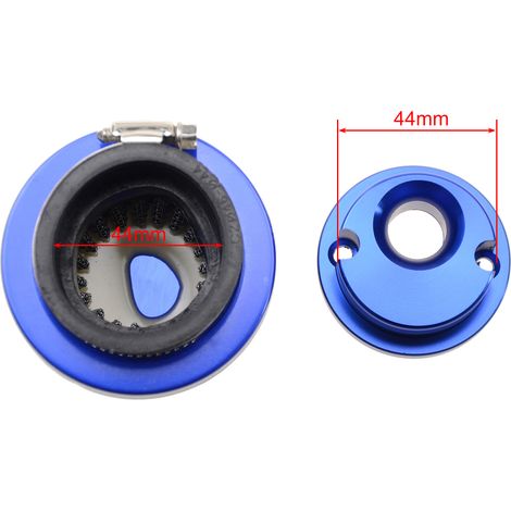 GOOFIT 2-stroke 40-6 Blue Aluminum Base + Blue 44mm Air Filter Combination (1/4)