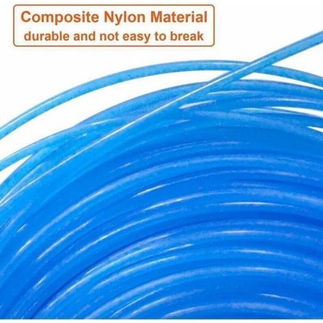 Bobine Fil Nylon - 1 6 Mm - 100 M - Pour Coupe Bordure Et Debroussailleuse (1/4)
