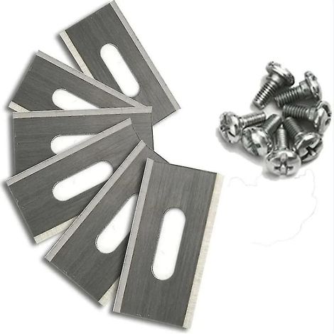 Lot de 30 lames de coupe pour tondeuse Husqvarna, double tranchant, en acier inoxydable, 36,5 x 18,5 x 0,65 mm, Versailles (1/3)