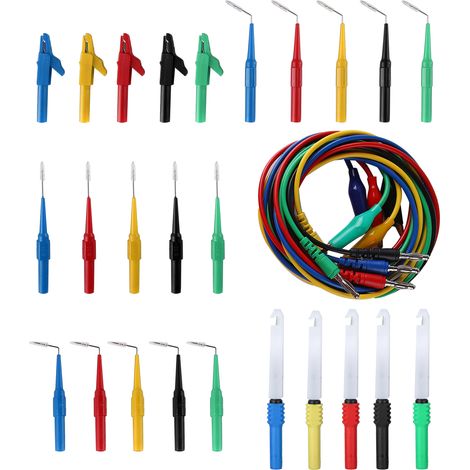 Kit de cordons de test JT8036-2 : cordons de test pour multimètre, stylo de test multifonction, sonde de test étanche (1/5)