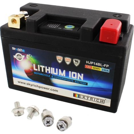 Batteria agli ioni di litio Skyrich LTM14BL con indicatore di sovraccarico e protezione