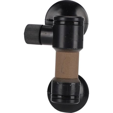 Difuseur CO2 aquarium – Céramique ultra-fine – haute dissolution – pour plantes aquatiques – 40-120 cm – noir