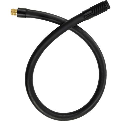 40cm Tuyau de Rallonge Pompe à air Portable, Compatible avec Xiaomi MI Pump, Universel Tube de Rallonge en Caoutchouc avec Adaptateur Rotative pour Pneus de Vélo Voiture Moto Vélo (1/5)
