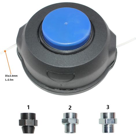 Filiyano-Tête de coupe pour débroussailleuses Husqvarna 129L, 129LDX, 129LK, 129R, 129RJ, 130L, 131R, 131RB, 133R, 142R, 223L, 224L, 225L, 225LD