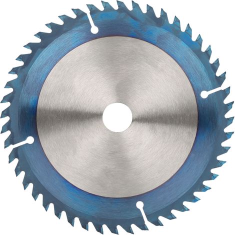 Disque de scie circulaire à revêtement bleu pour la coupe du bois, compatible avec les meuleuses d'angle (1601,82048T) (1/5)