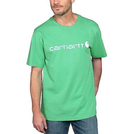 Carhartt 103361 Core Logo T-Shirt Malachite M