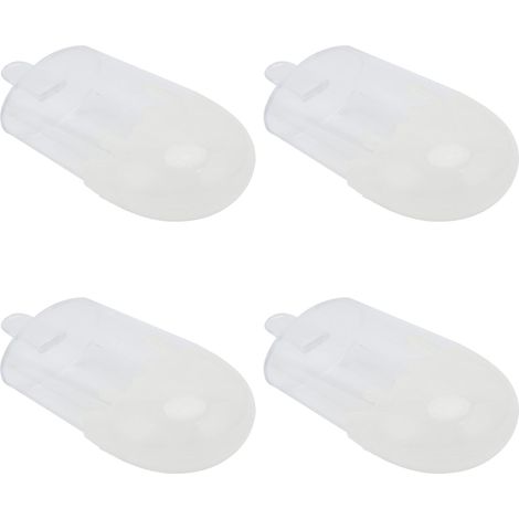 12er-Set Bonbonboxen in Eiscremeform, Kunststoff, weiß, ideal für Hochzeiten und Partys (1/5)
