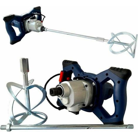 TrAdE Shop Traesio - Trapano Miscelatore Mescolatore Con Frusta Per Colla E Malta 1300w Rehm-130c - (1/3)