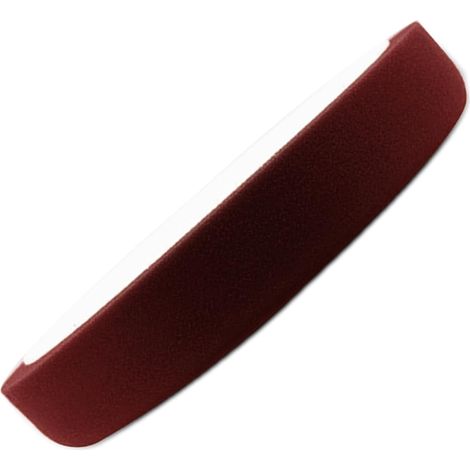 Almohadillas profesionales de 6 pulgadas para pulir y limpiar revestimientos de automóviles, con material de esponja (rojo oscuro). (1/5)