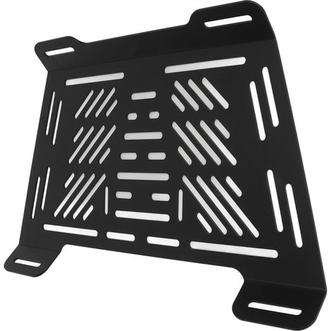Gepäckträger aus Edelstahl für Motorräder, 8 kg Tragkraft, verbreiterte Sitzauflage, Ablage für die meisten Motorräder (1/5)