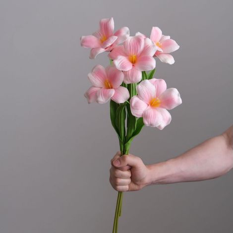 Fleurs artificielles haut de gamme en PU – Tulipes réalistes couleur rose nude, lot de 10 pièces pour décoration intérieure, mariages, événements et séances photo