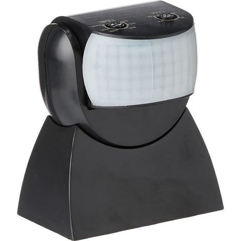 Luceco LED Guardian Outdoor Light con sensore di movimento PIR, nero (1/3)