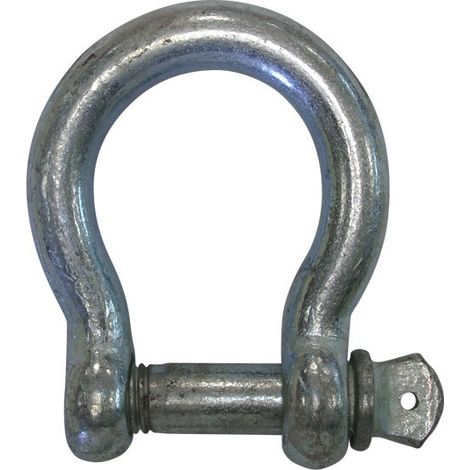 Manille lyre série standard D 16 mm acier zingué CHAUBEYRE 8361136
