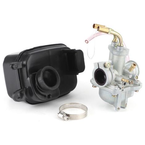 Carburatore da 20 mm/0,8 pollici con kit filtro aria - Per Yamaha PW50/PY50 Peewee 50 (1/5)