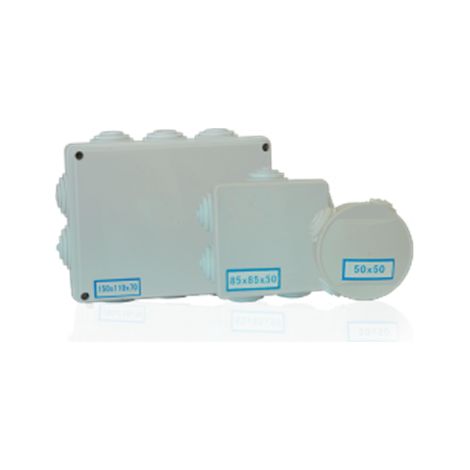 Boîte de distribution étanche IP65 300x250x120 mm – Matériau ABS pour environnements humides – Protection contre la poussière et l'eau – Elmark