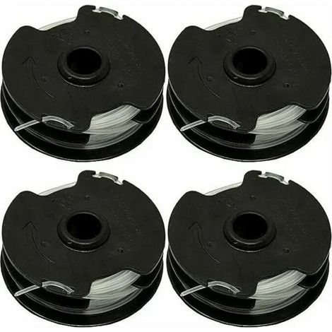 Lot de 4 bobines de Rechange pour dbroussailleuse sans Fil Parkside PRTA 20-Li C3 IAN351753 couleurs multiples Largeight (1/4)