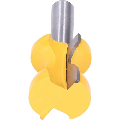 Fraise à queue ronde de 1/2 pouce pour finition de rebords de fenêtres et moulures