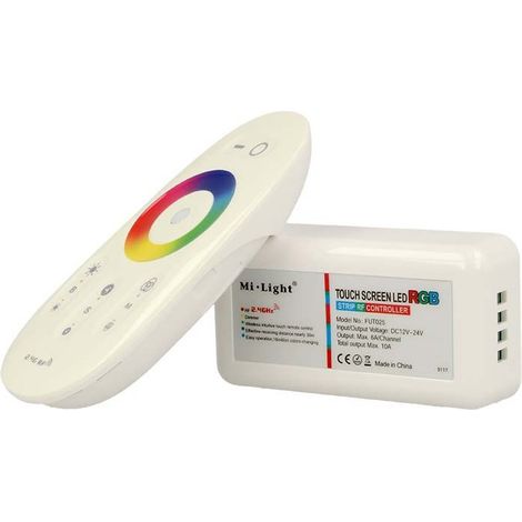 Led Controller Dimmer RGB Telecomando RF 2,4G Touch 12V 24V 6AX3