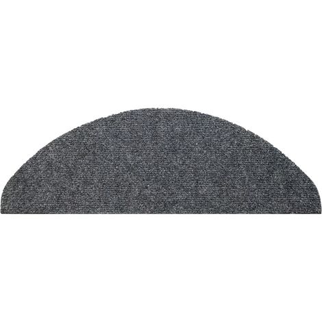 Treppenteppich Paris Grau 25cmx65cm - Vica
